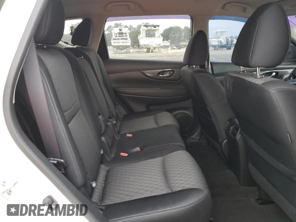 2017 Nissan Rogue SV with VIN JN8AT2MT7HW143603, listed as a Copart auction lot 46649215 with 105,423 mi miles and Salvage Title. Bid and sale history available at carsss.com. Image 11.