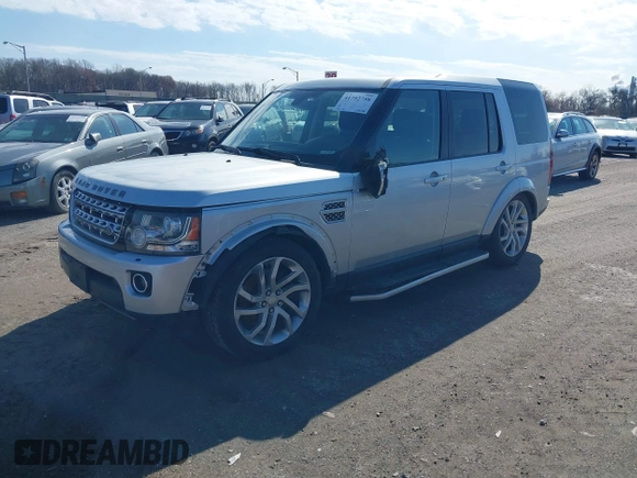 2015 Land Rover LR4 Lux with VIN SALAK2V67FA748019, listed as a IAAI auction lot 41752758 with 129,514 mi miles and . Bid and sale history available at DreamBid. Image 2.