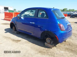 2012 FIAT 500 Pop with VIN 3C3CFFAR8CT114609, listed as a IAAI auction lot 42578651 with 126,922 mi miles and . Bid and sale history available at DreamBid. Image 3.