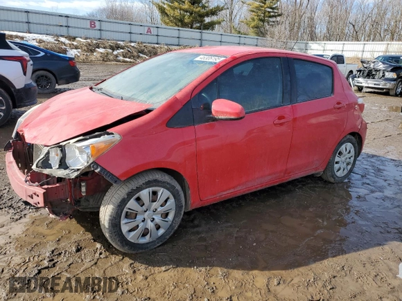 2014 Toyota Yaris L with VIN VNKKTUD3XEA010412, listed as a Copart auction lot 46306195 with 140,270 mi miles and Clean Title. Bid and sale history available at carsss.com. Image 1.