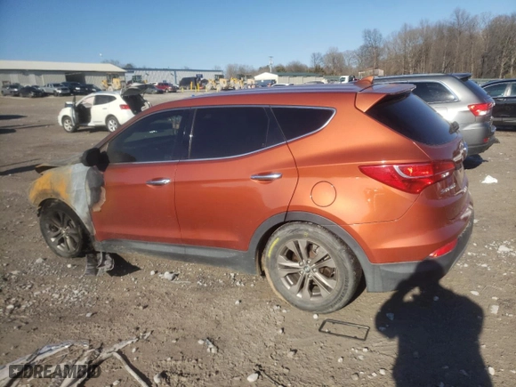 2014 Hyundai Santa Fe Sport with VIN 5XYZT3LB6EG202369, listed as a Copart auction lot 88532665 with 0 mi miles and Salvage Title. Bid and sale history available at carsss.com. Image 2.