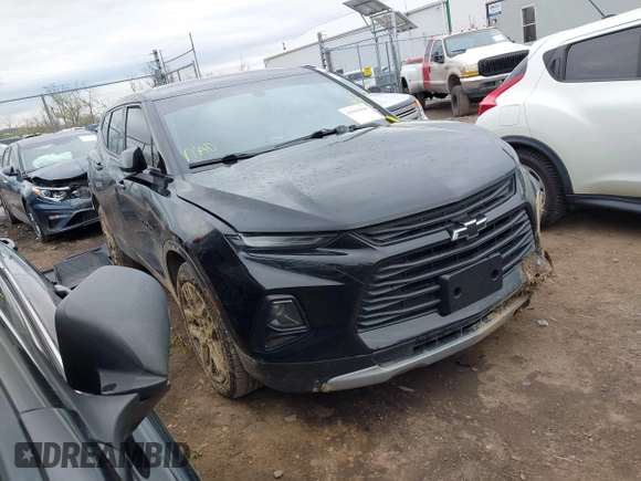 2019 Chevrolet Blazer with VIN 3GNKBGRS5KS683414, listed as a IAAI auction lot 41943030 with 103,098 mi miles and . Bid and sale history available at DreamBid. Image 1.