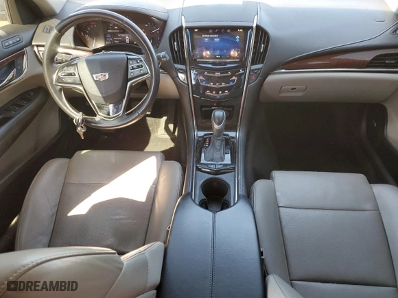 2015 Cadillac ATS Sedan Luxury RWD with VIN 1G6AB5RX8F0116439, listed as a Copart auction lot 45900345 with 70798 miles and Salvage Title. Bid and sale history available at carsss.com. Image 8.