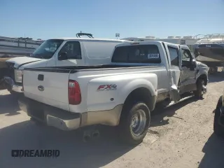 2010 Ford F-350 XL with VIN 1FTWW3DR1AEB32563, listed as a Copart auction lot 80013484 with 187,978 mi miles and Salvage title. Bid and sale history available at DreamBid. Image 3.