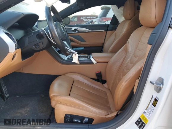 2020 BMW 8 Series 840i with VIN WBAGV4C02LCD46816, listed as a Copart auction lot 40203364 with Not provided miles and . Bid and sale history available at DreamBid. Image 7.