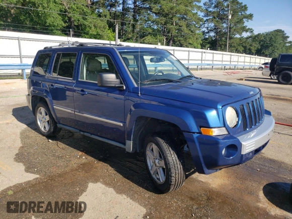 2010 Jeep Patriot Limited z VIN 1J4NF4GB4AD519060, wystawiony jako Copart lot #57623785 z przebiegiem 187 257 mil mil oraz Szkoda całkowita • Salvage title. Historia ofert i sprzedaży dostępna na DreamBid. Obrazek 4.