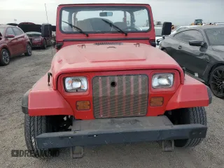 1992 Jeep Wrangler with VIN 2J4FY29S8NJ534808, listed as a Copart auction lot 76572844 with 0 mi miles and Non Repairable. Bid and sale history available at carsss.com. Image 5.
