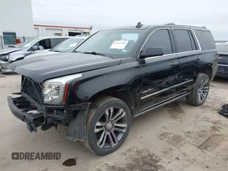 2018 GMC Yukon Denali with VIN 1GKS1CKJXJR300708, listed as a IAAI auction lot 41213592 with 110,789 mi miles. Bid and sale history available at carsss.com. Image 21.