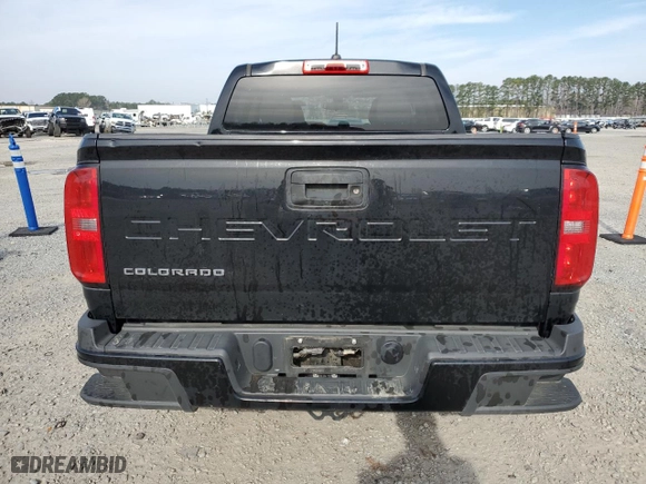 2022 Chevrolet Colorado 2WD Work Truck with VIN 1GCGSBEA1N1273665, listed as a Copart auction lot 48975245 with 70,509 mi miles and Salvage Title. Bid and sale history available at carsss.com. Image 6.