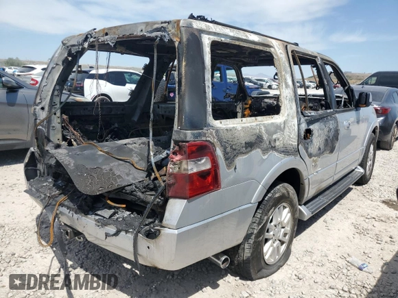 2014 Ford Expedition Limited z VIN 1FMJU2A50EEF01135, wystawiony jako Copart lot #58932625 z przebiegiem Nie podano mil oraz Szkoda całkowita • Salvage title. Historia ofert i sprzedaży dostępna na DreamBid. Obrazek 3.
