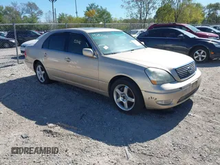 2001 Lexus LS 430 z VIN JTHBN30F610042124, wystawiony jako IAAI lot #40517766 z przebiegiem 199 772 mil mil oraz . Historia ofert i sprzedaży dostępna na DreamBid. Obrazek 1.