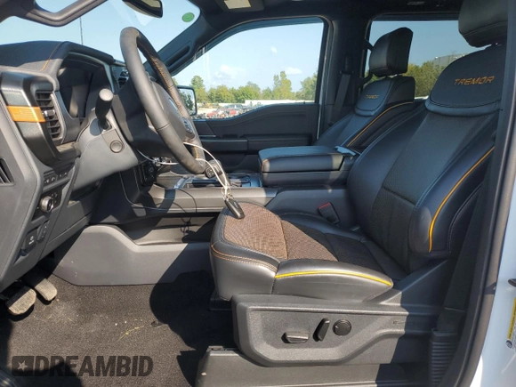 2024 Ford F-150 with VIN 1FTFW4L82RFA68991, listed as a Copart auction lot 72004024 with 2,918 mi miles and Salvage title. Bid and sale history available at DreamBid. Image 7.