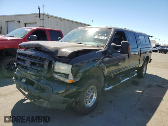 2003 Ford Super Duty F-250 XL with VIN 1FTNW21L93EB52407, listed as a Copart auction lot 70003244 with 460,149 mi miles and Salvage Title. Bid and sale history available at carsss.com. Image 1.