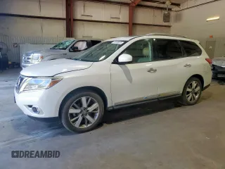 2014 Nissan Pathfinder S z VIN 5N1AR2MN6EC647452, wystawiony jako Copart lot #58189075 z przebiegiem 138 402 mil mil oraz Czysty tytuł • Clean title. Historia ofert i sprzedaży dostępna na DreamBid. Obrazek 1.