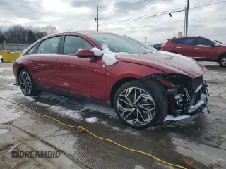 2023 Hyundai Ioniq 6 SEL z VIN KMHM34AA4PA047670, wystawiony jako Copart lot #45390085 z przebiegiem 17 991 mil mil oraz Szkody całkowita. Historia ofert i sprzedaży dostępna na DreamBid. Obrazek 4.