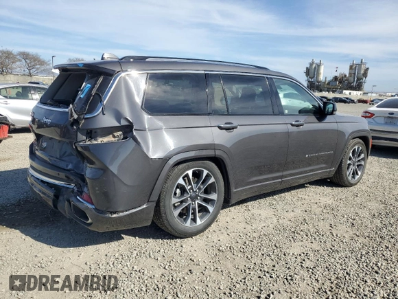 2022 Jeep Grand Cherokee Overland with VIN 1C4RJKDG2N8536125, listed as a Copart auction lot 50843965 with 70,865 mi miles and Salvage title. Bid and sale history available at DreamBid. Image 3.