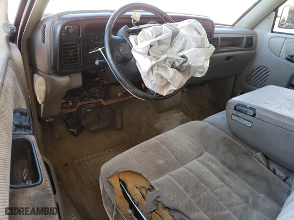 1994 Dodge Ram 1500 with VIN 1B7HC16Z4RS618395, listed as a Copart auction lot 81059334 with 162,948 mi miles and Salvage Title. Bid and sale history available at carsss.com. Image 8.
