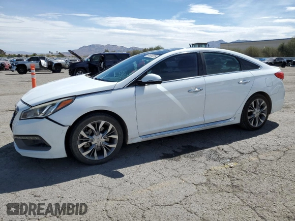 2015 Hyundai Sonata Sport with VIN 5NPE34AB8FH113307, listed as a Copart auction lot 50931225 with 99,961 mi miles and Salvage Title. Bid and sale history available at carsss.com. Image 1.