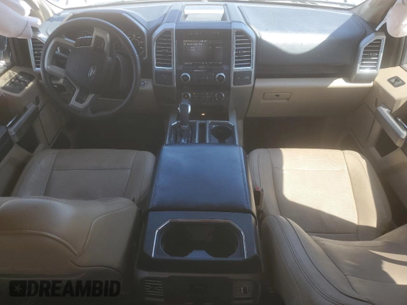 2015 Ford F-150 XLT with VIN 1FTEW1EF8FKD06237, listed as a Copart auction lot 50693145 with 185,609 mi miles and Salvage title. Bid and sale history available at DreamBid. Image 8.