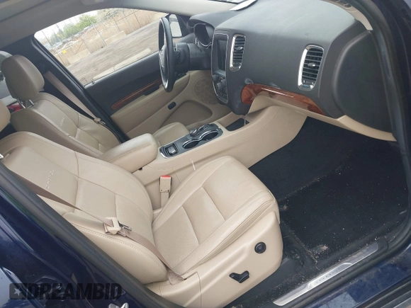 2014 Dodge Durango Citadel with VIN 1C4RDJEG9EC358811, listed as a IAAI auction lot 42176348 with 81,530 mi miles and . Bid and sale history available at DreamBid. Image 5.