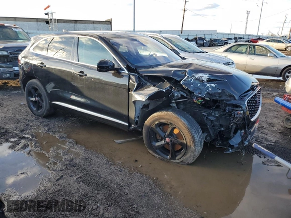 2021 Jaguar F-Pace with VIN SADCK2EX8MA678878, listed as a Copart auction lot 39919474 with 27,347 mi miles and . Bid and sale history available at DreamBid. Image 4.
