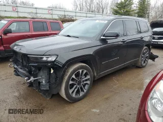 2022 Jeep Grand Cherokee Overland with VIN 1C4RJKDG6N8512684, listed as a Copart auction lot 79029794 with 37,488 mi miles and Clean title. Bid and sale history available at DreamBid. Image 1.