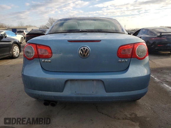 2009 Volkswagen Eos Komfort с VIN WVWAA71F79V016077, выставлен на аукционе Copart как лот 88357585 с пробегом 198 922 миль миль и Списание • Salvage title. История ставок и продаж доступна на DreamBid. Изображение 6.