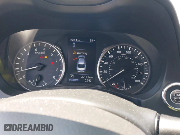 2019 Infiniti Q50 Luxe с VIN JN1EV7ARXKM592003, выставлен на аукционе IAAI как лот 42103638 с пробегом 96 133 миль миль и . История ставок и продаж доступна на DreamBid. Изображение 7.