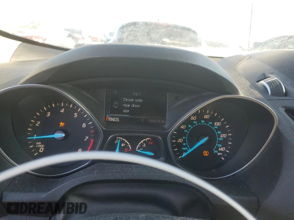 2014 Ford Escape SE with VIN 1FMCU0GX1EUD38118, listed as a Copart auction lot 45914145 with 134,079 mi miles and Salvage Title. Bid and sale history available at carsss.com. Image 9.