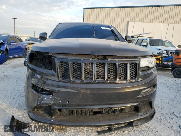 2012 Jeep Grand Cherokee SRT8 with VIN 1C4RJFDJ2CC329621, listed as a Copart auction lot 86772154 with 236,800 mi miles and Salvage Title. Bid and sale history available at carsss.com. Image 5.