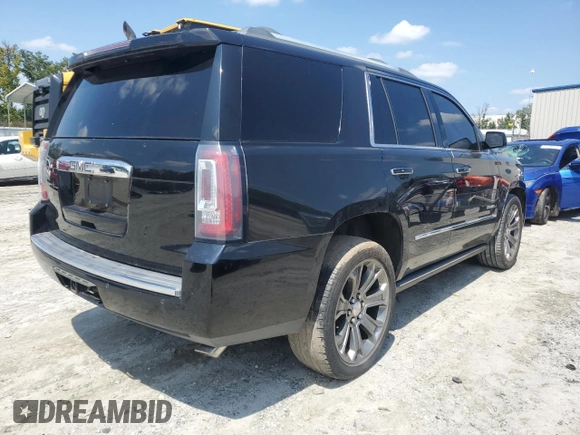 2015 GMC Yukon Denali with VIN 1GKS1CKJ6FR282196, listed as a Copart auction lot 66507573 with 194,391 mi miles. Bid and sale history available at carsss.com. Image 3.