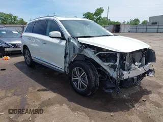 2020 Infiniti QX60 Luxe z VIN 5N1DL0MNXLC519635, wystawiony jako IAAI lot #42163435 z przebiegiem 62 776 mil mil oraz . Historia ofert i sprzedaży dostępna na DreamBid. Obrazek 1.