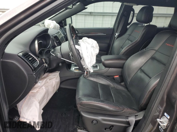 2021 Jeep Grand Cherokee Trailhawk with VIN 1C4RJFLG1MC619212, listed as a Copart auction lot 41633735 with 37,945 mi miles and Salvage Title. Bid and sale history available at carsss.com. Image 7.