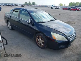 2006 Honda Accord EX-L z VIN 1HGCM56856A040008, wystawiony jako IAAI lot #42061525 z przebiegiem Nie podano mil oraz . Historia ofert i sprzedaży dostępna na DreamBid. Obrazek 1.