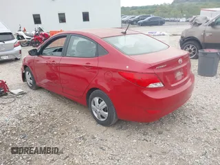 2015 Hyundai Accent GLS with VIN KMHCT4AE4FU909538, listed as a IAAI auction lot 42042487 with 160,293 mi miles. Bid and sale history available at carsss.com. Image 3.