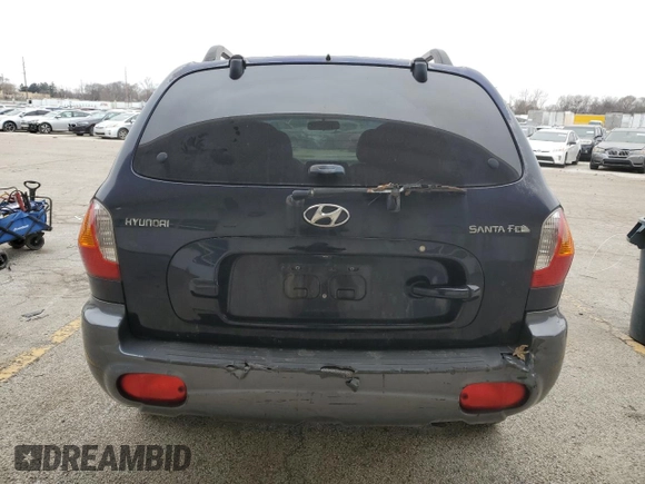 2004 Hyundai Santa Fe with VIN KM8SB12B84U661471, listed as a Copart auction lot 83245224 with 137,094 mi miles and Salvage Title. Bid and sale history available at carsss.com. Image 6.