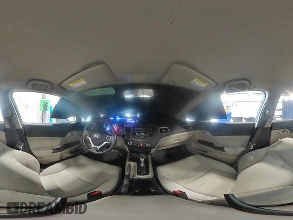 2015 Honda Civic LX with VIN 2HGFB2F50FH505934, listed as a Copart auction lot 56029315 with 66,355 mi miles and Salvage title. Bid and sale history available at DreamBid. Image 14.