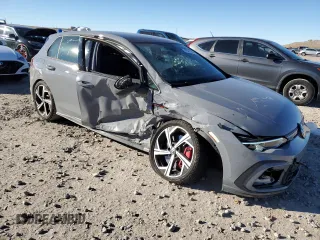 2024 Volkswagen GTI SE с VIN WVWRA7CD3RW130957, выставлен на аукционе Copart как лот 47041145 с пробегом 9 126 миль миль и Списание • Salvage title. История ставок и продаж доступна на DreamBid. Изображение 4.