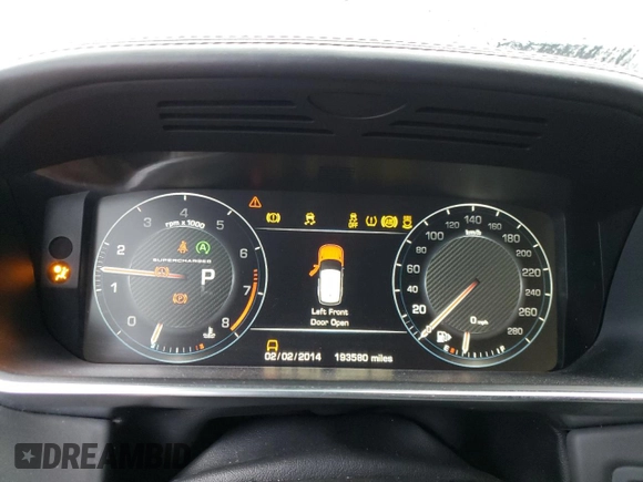 2014 Land Rover Range Rover Sport Autobiography with VIN SALWV2TF3EA366942, listed as a Copart auction lot 80321034 with 193,580 mi miles and Salvage Title. Bid and sale history available at carsss.com. Image 9.