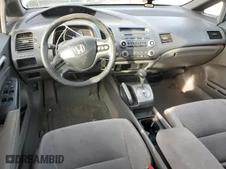 2007 Honda Civic Sdn LX with VIN JHMFA16557S002873, listed as a Copart auction lot 84623554 with 199,929 mi miles and Salvage Title. Bid and sale history available at carsss.com. Image 8.
