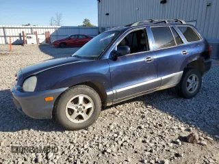 2004 Hyundai Santa Fe GLS with VIN KM8SC73E44U837991, listed as a Copart auction lot 74093234 with 0 mi miles and Non Repairable. Bid and sale history available at carsss.com. Image 1.