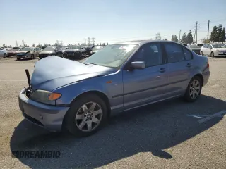 2004 BMW 3 Series 325i with VIN WBAAZ33404KP83614, listed as a Copart auction lot 46553355 with 146,198 mi miles and Salvage Title. Bid and sale history available at carsss.com. Image 1.