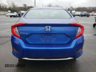 2020 Honda Civic LX with VIN 19XFC2F69LE216160, listed as a Copart auction lot 51995595 with 62,566 mi miles and Salvage Title. Bid and sale history available at DreamBid. Image 6.