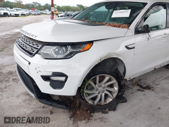 2016 Land Rover Discovery Sport HSE z VIN SALCR2BG9GH577199, wystawiony jako IAAI lot #42440816 z przebiegiem 84 904 mil mil oraz . Historia ofert i sprzedaży dostępna na DreamBid. Obrazek 6.
