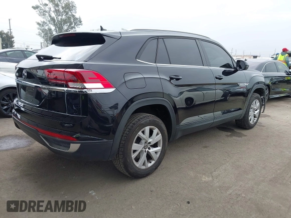 2021 Volkswagen Atlas S with VIN 1V2AC2CA3MC224104, listed as a IAAI auction lot 42500452 with 54,766 mi miles and . Bid and sale history available at DreamBid. Image 4.
