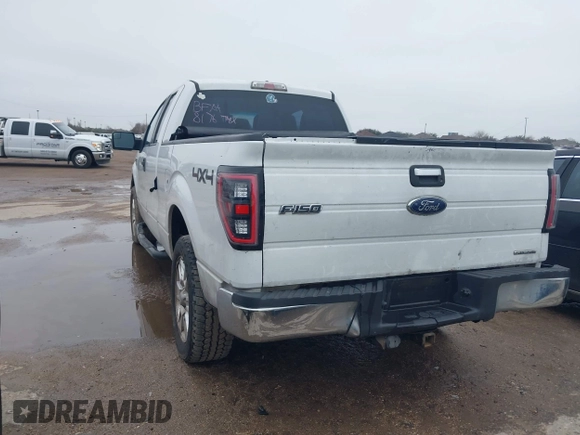 2011 Ford F-150 XL with VIN 1FTFX1EFXBFA48176, listed as a IAAI auction lot 41426255 with 336,752 mi miles. Bid and sale history available at carsss.com. Image 3.