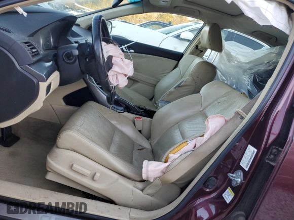 2012 Acura TSX with VIN JH4CU2F47CC011490, listed as a Copart auction lot 87391274 with 252,131 mi miles and Non Repairable. Bid and sale history available at carsss.com. Image 7.