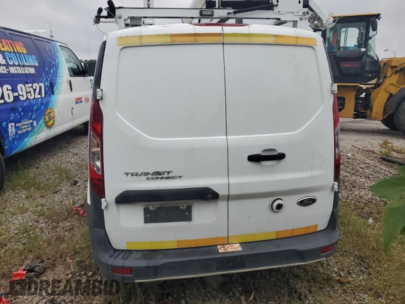 2014 Ford Transit Connect XL with VIN NM0LS7E76E1169413, listed as a Copart auction lot 59535115 with 128,197 mi miles and Clean title. Bid and sale history available at DreamBid. Image 6.