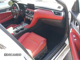 2023 Genesis G70 2.0T with VIN KMTG34TAXPU112861, listed as a IAAI auction lot 41320749 with 33,824 mi miles. Bid and sale history available at carsss.com. Image 5.