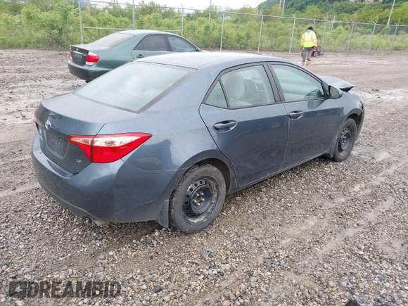 2019 Toyota Corolla L z VIN 2T1BURHE0KC167730, wystawiony jako IAAI lot #42335994 z przebiegiem 89 251 mil mil oraz . Historia ofert i sprzedaży dostępna na DreamBid. Obrazek 4.